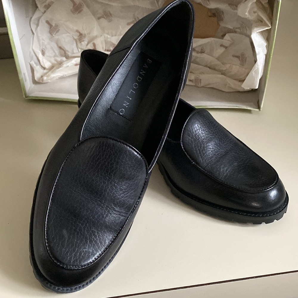 Bandolino Navy Lux Calf Shoes - Picture 6 of 9